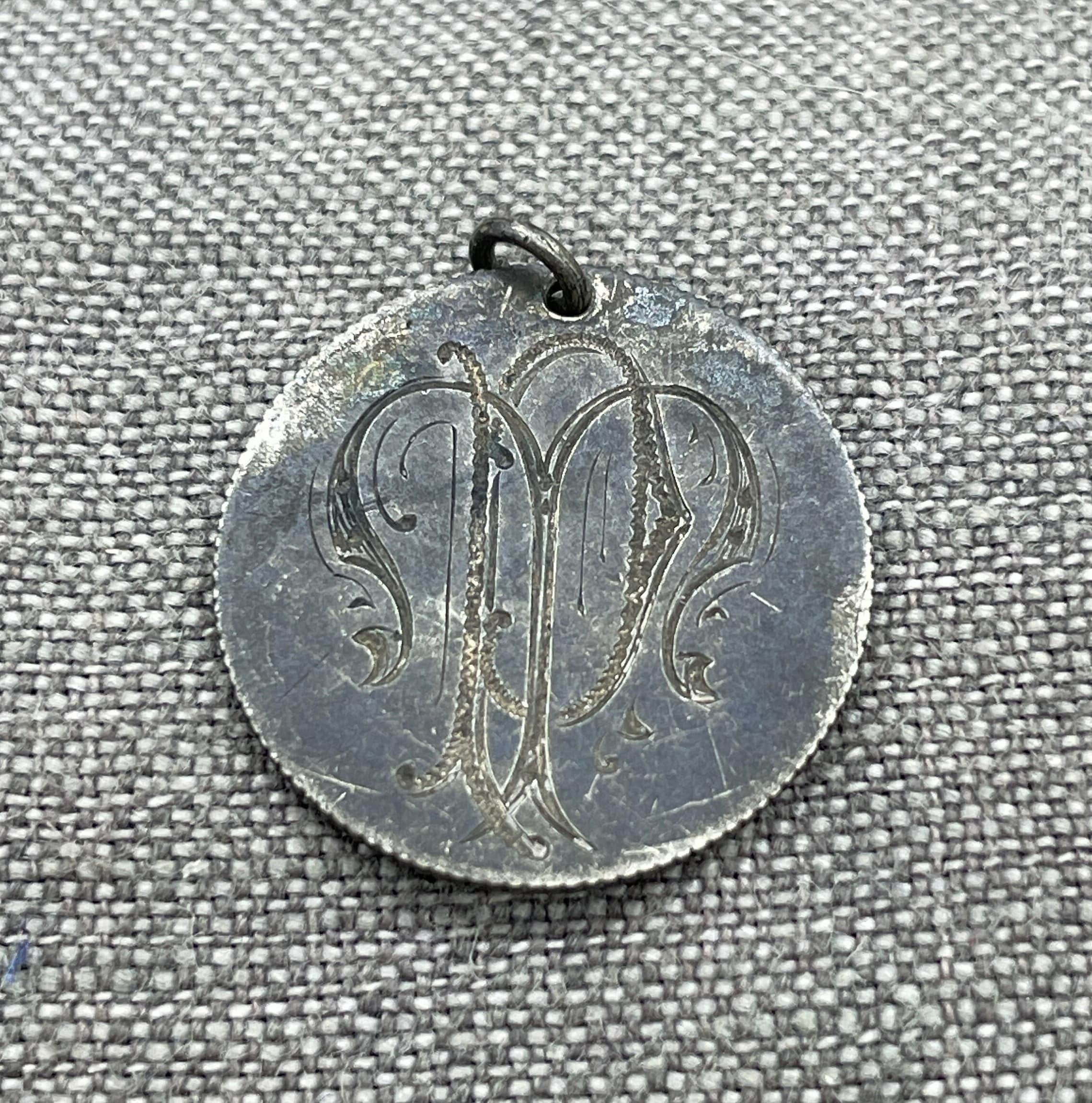 Victorian Silver Love Token Seated Liberty Dime 1882 CXH XHC Chx