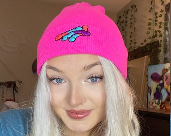 Custom Hand Embroidered Beanie