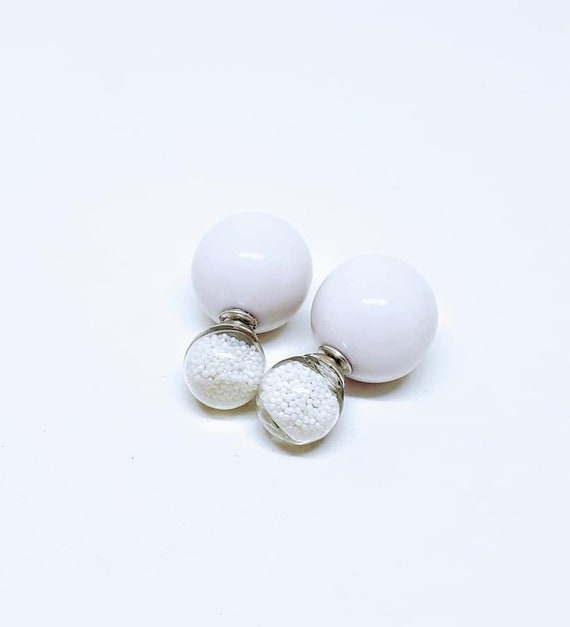 Elegant Design Long White Colour Thread Earrings | Stylish Tassel Girls &  Women Fabric Tassel Earrings Fabric Tassel Earring : Amazon.in: Fashion