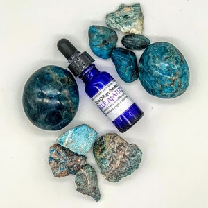 Blauer Saphirkristall Elixier