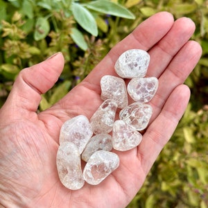 Quartz, Crackle, Tumbed