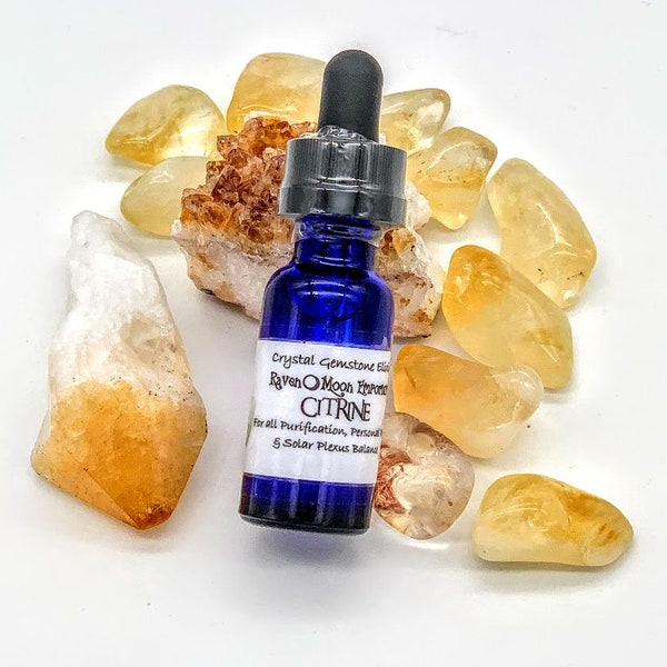 Citrine Crystal Elixir