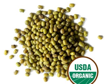 Semillas de frijol mungo para germinar, orgánicas