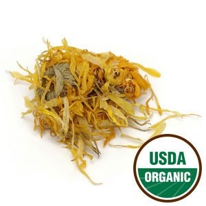 Calendula Flower (Marigold) Whole, Organic