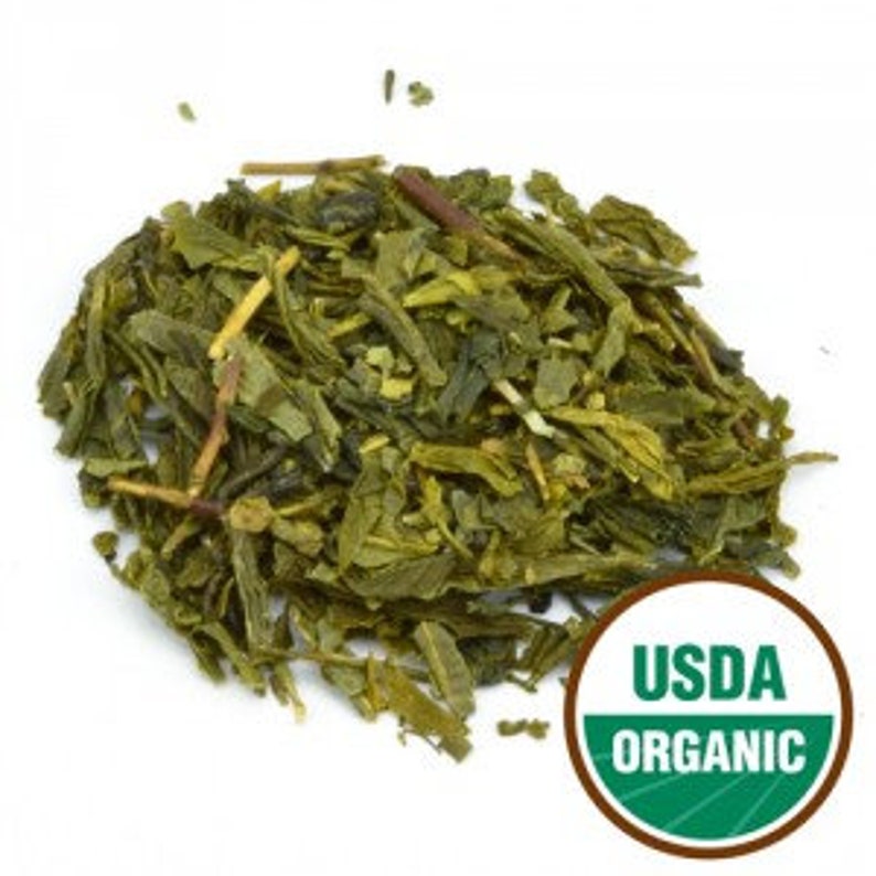 Sencha Green Tea, Organic, Fair Trade image 1