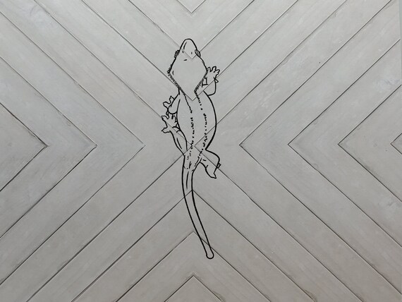 crested gecko decal