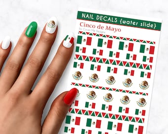 Mexico Nail Art Etsy