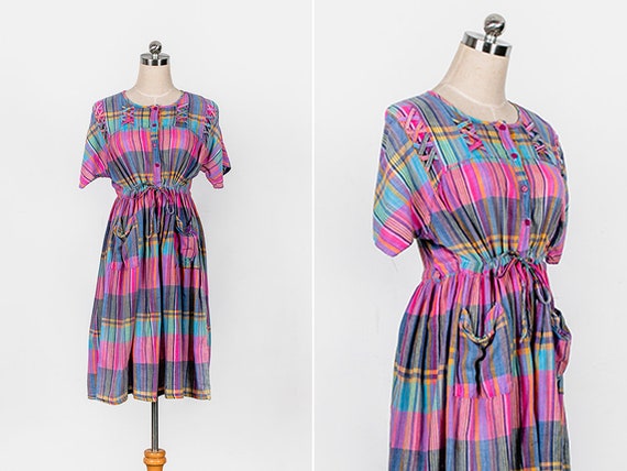 1970\u2019s Does 1950\u2019s Pink Criss Cross Dress