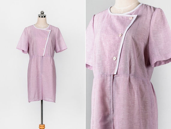 lilac work dress
