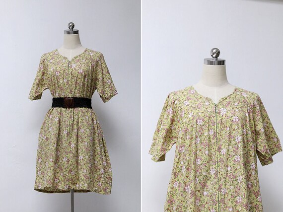 vintage smock dress
