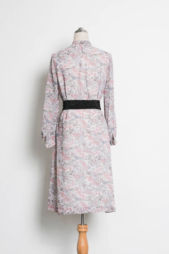 Sixties Shift Dress - Japanese Floral main image 1