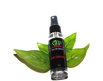 Body Spray Oil - Body Spray - Body Mist - Dry Oil Body Mist - Women's Body Spray - Kihei Coconut - Travel Size