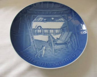 Bing & Grondahl Copenhagen Porcelain 1985 Plate