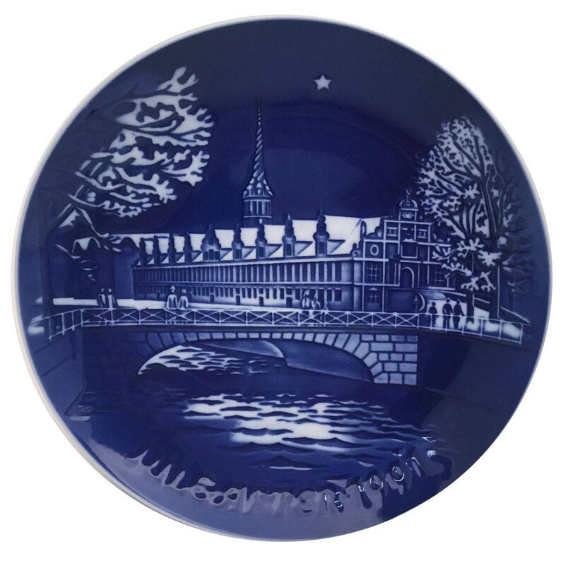 Bing /& Grondahl Copenhagen Porcelain 1991 Plate