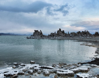 Mono Lake National Reserve, Tufas, Salt Lake, Calcium Deposits, Natural Springs, Mono County, California