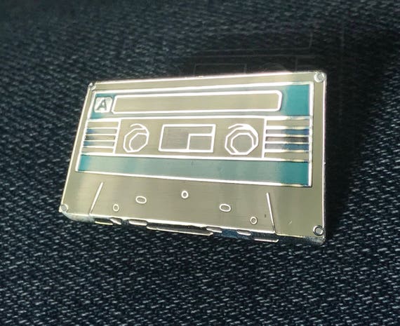 Friday the 13th Game Tommy Jarvis Vintage Cassette Tape Hard Enamel Lapel Pin