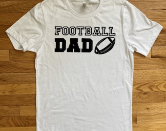 Vader voetbalshirt, voetbalshirt heren, voetbalt-shirt, wedstrijddagshirt, voetbalshirt met lange mouwen, voetbalshirt, voetbal Dad Life