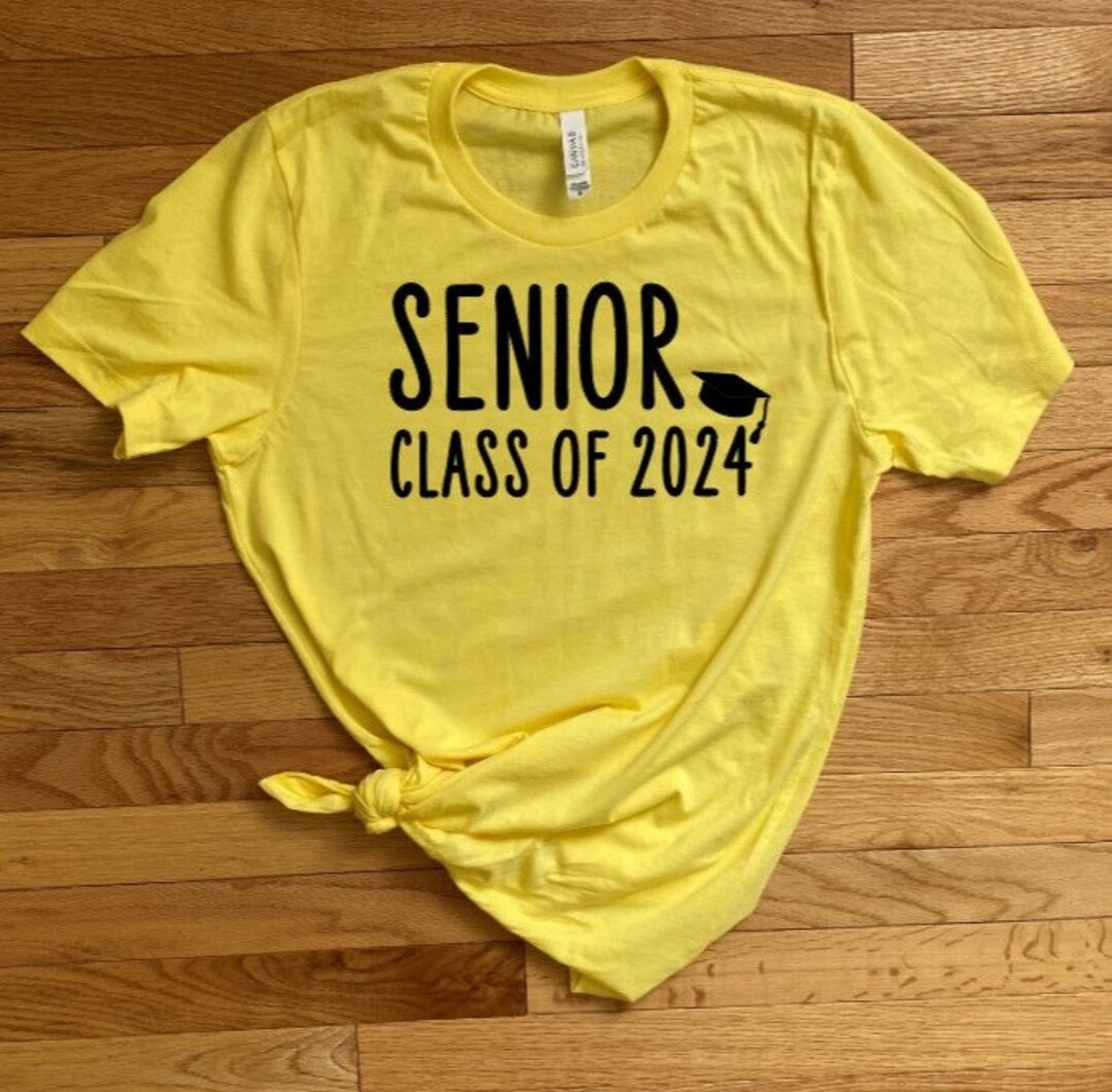 Senior Class of 2024 Shirt High School 2024 High School Etsy