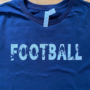 Football Long Sleeve Shirt, Men&#39;s Football Tee, Women&#39;s Football Shirt, Football T-Shirt, Game Day, Football Dad, Football Mom