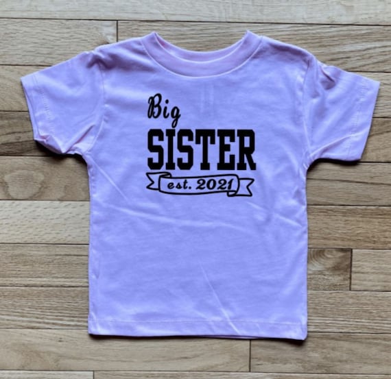 Big Sister Shirt, Pregnancy Announcement Shirt, Sibling Shirt