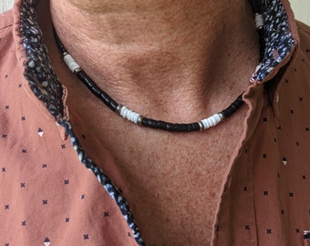 Collana Girocollo Con Conchiglie Bianche Naturali E Cavigliera, Gioielli Artigianali In Stile Hawaiano Per Donna E Uomo