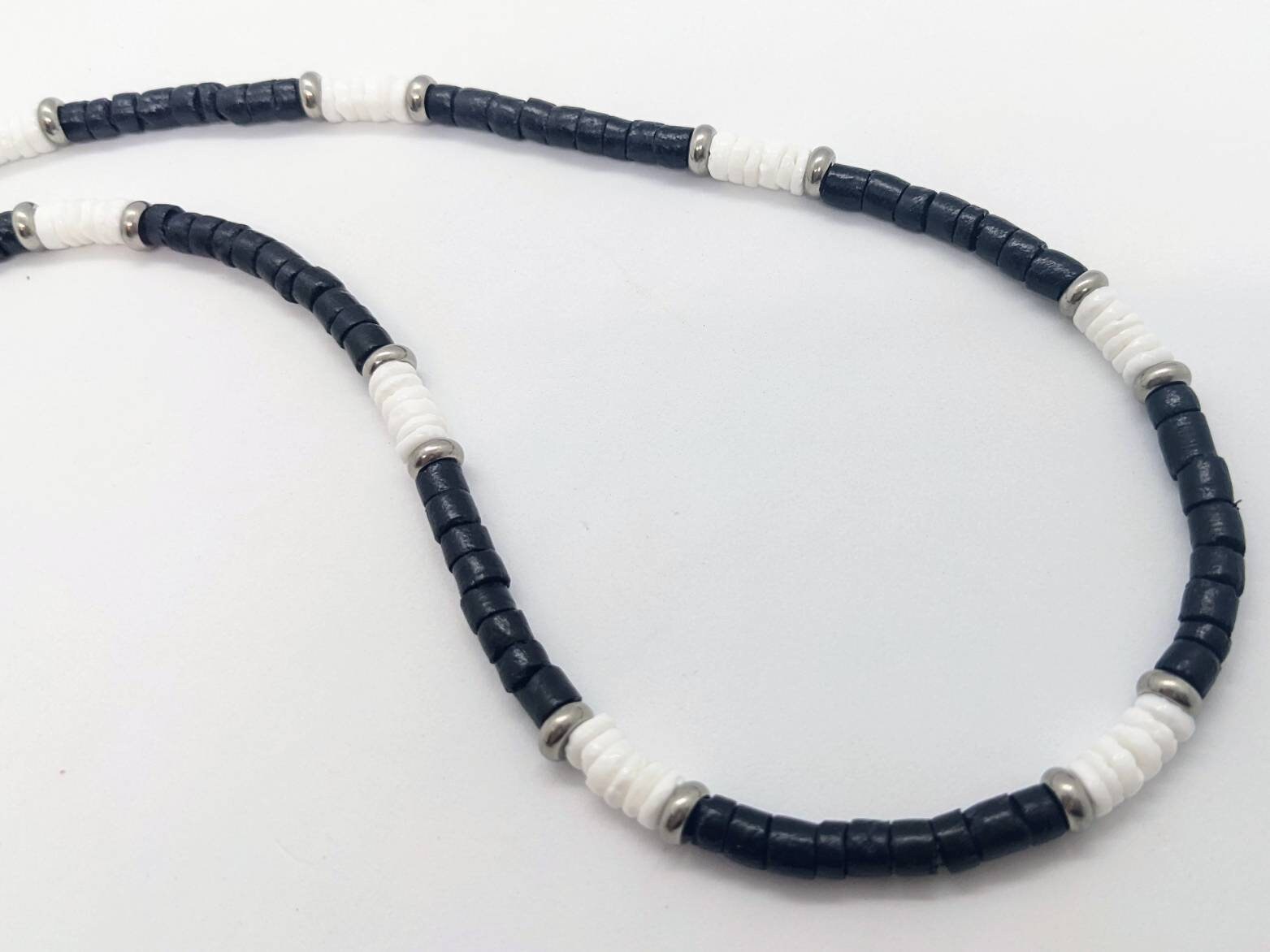 Necklace Extenders Puka Shell, Custom Bead, and Shungite Available, 6-8 Mm  