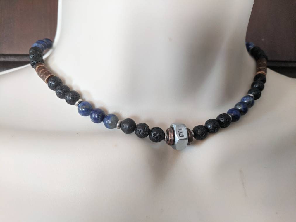 Boys bead necklace sale