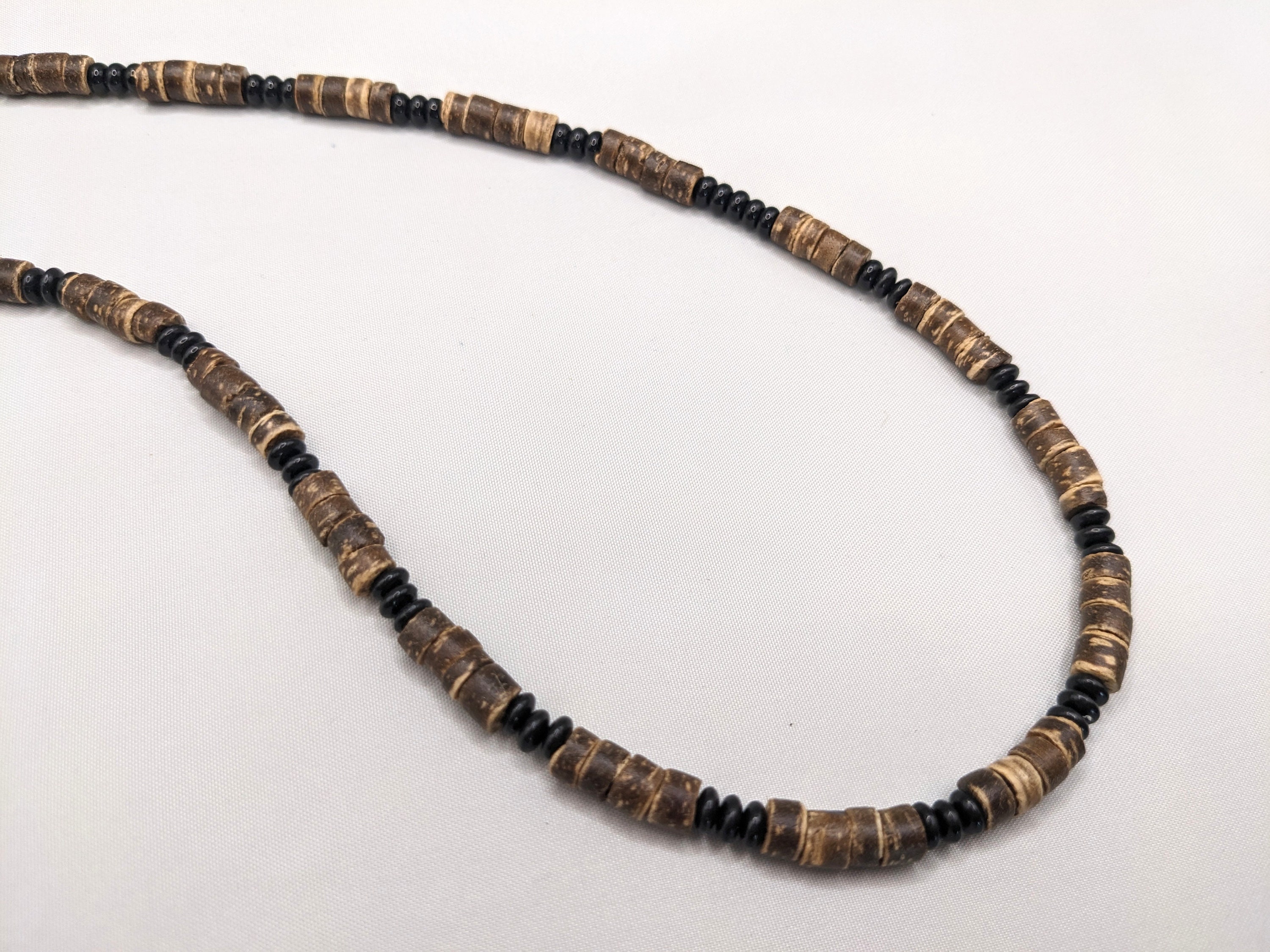 Surf necklace for men mens necklace black mens choker boyfriend gift mens surfer style groomsmen gift JT Maui Designs coconut Hawaiian