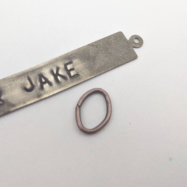 Personalized add on name PLATE ONLY. personalized names or words, kids name, date charm by JT Maui