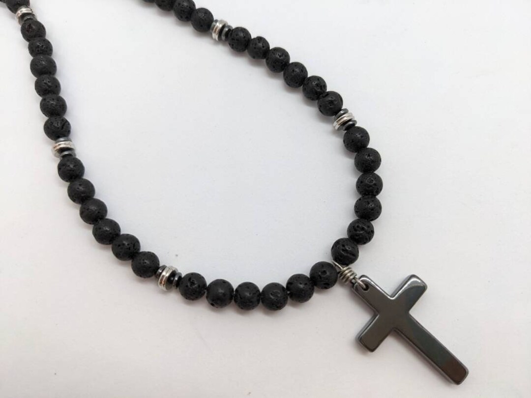 Aloha - Bracciale Uomo/Donna Con Pietre Naturali Occhio Di Tigre 6mm E Acciaio Inox, Regolabile, Ideale Come Portafortuna