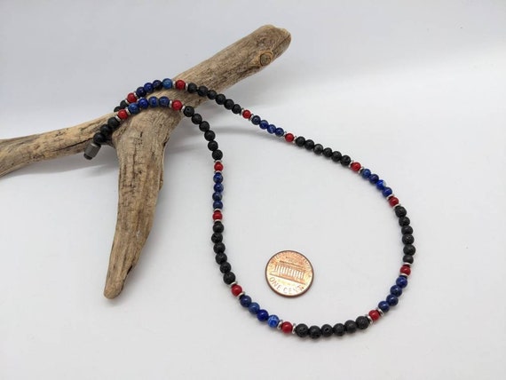 ネックレス・チョーカー BASSCLEF men's bead necklace layered Layered Men's Beads Necklace_CLEF SYNCOPOSE NEC - BASSCLEF