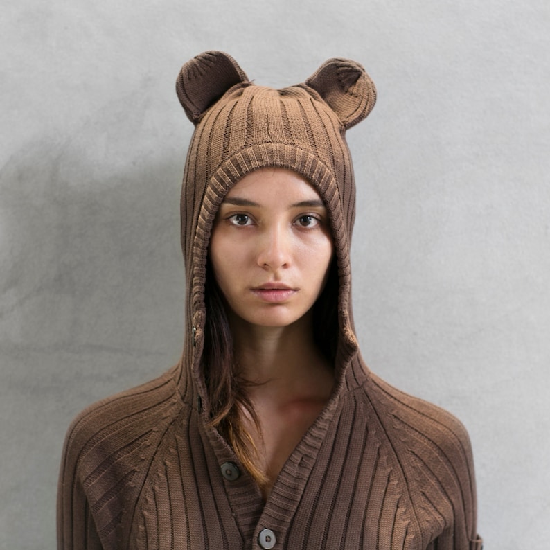 Unisex Bear Pajamas One Piece Jumpsuit Mommy and Me Matching Christmas Pajamas BROWN BEAR Suit for Adults Fireman/'s Flap Xmas Gift
