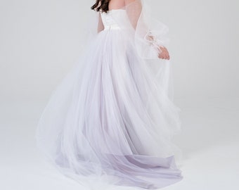 Gaia - tulle gown skirt