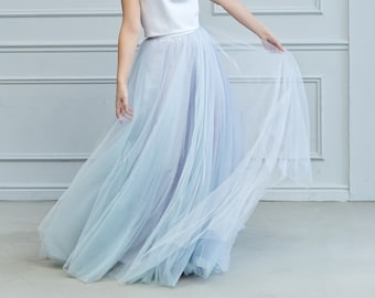 Charlie - iridescent effect tulle skirt