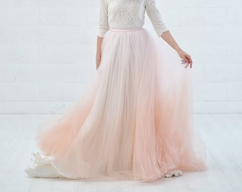 Freya - bridal overskirt