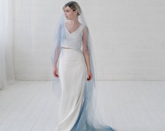 Leah - ombre bridal veil