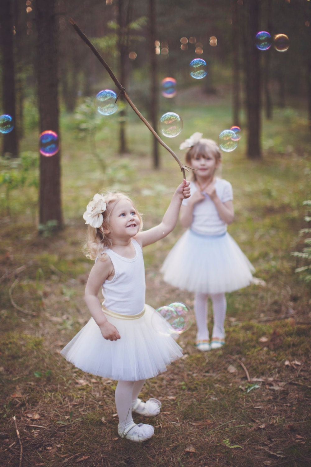 Eloise Peach Floral Baby Tutu Dress – A Little Lacey