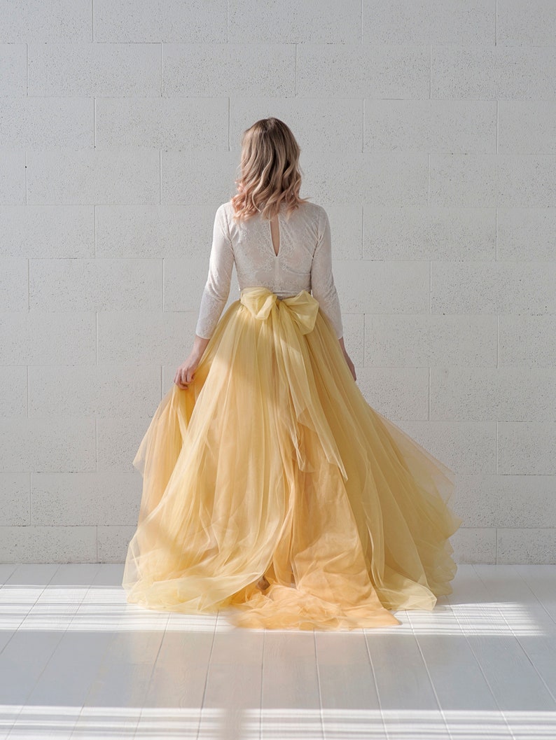detachable tulle