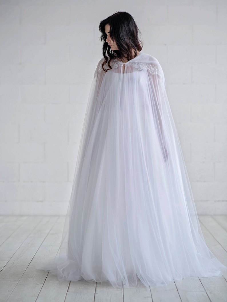 etsy bridal cape