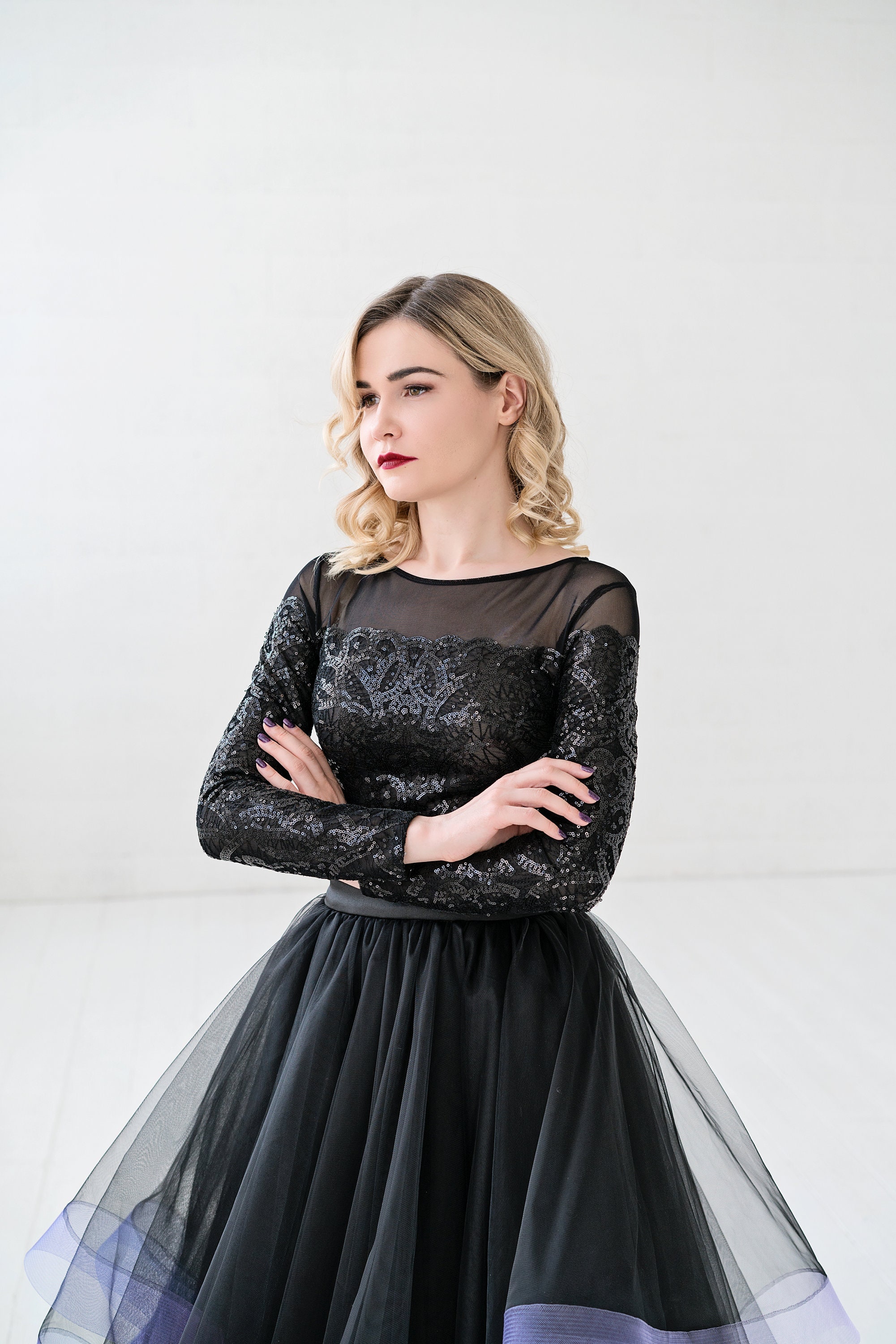 Treason Observation Typewriter Borealis vestido de tul con trenzas de crin de caballo / tul - Etsy México Treason Observation Typewriter Borealis vestido de tul con trenzas de crin de caballo / tul - Etsy México