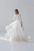 Maegan - wedding dress / bohemian wedding dress / bridal separates / two piece wedding dress / fall wedding dress / simple bridal gown product logo