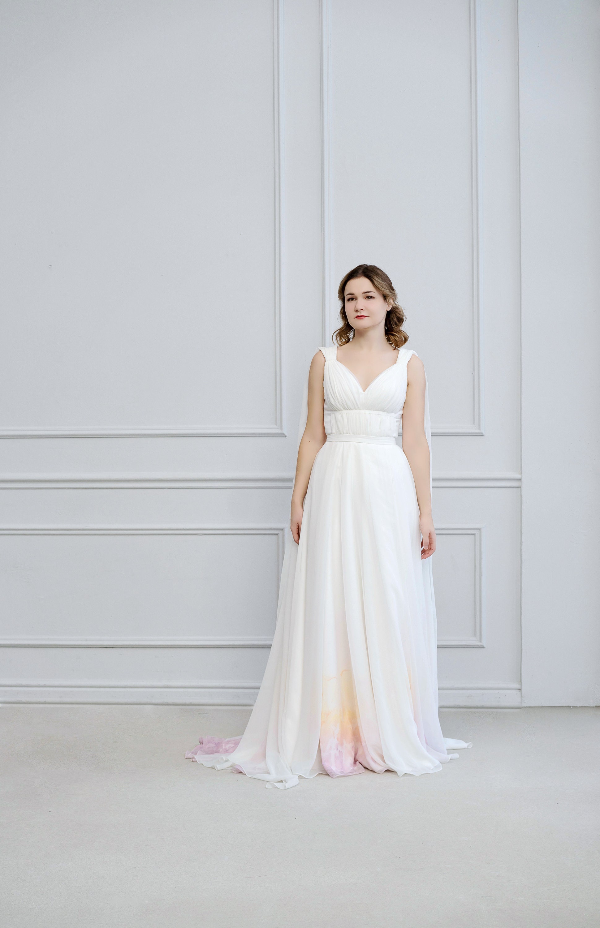 grecian style wedding dresses