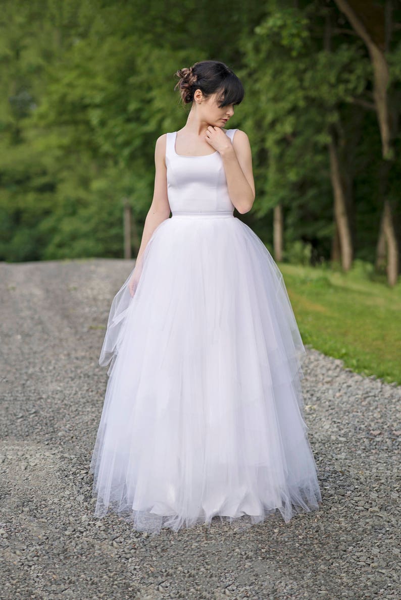 Ballerina Style Wedding Dress