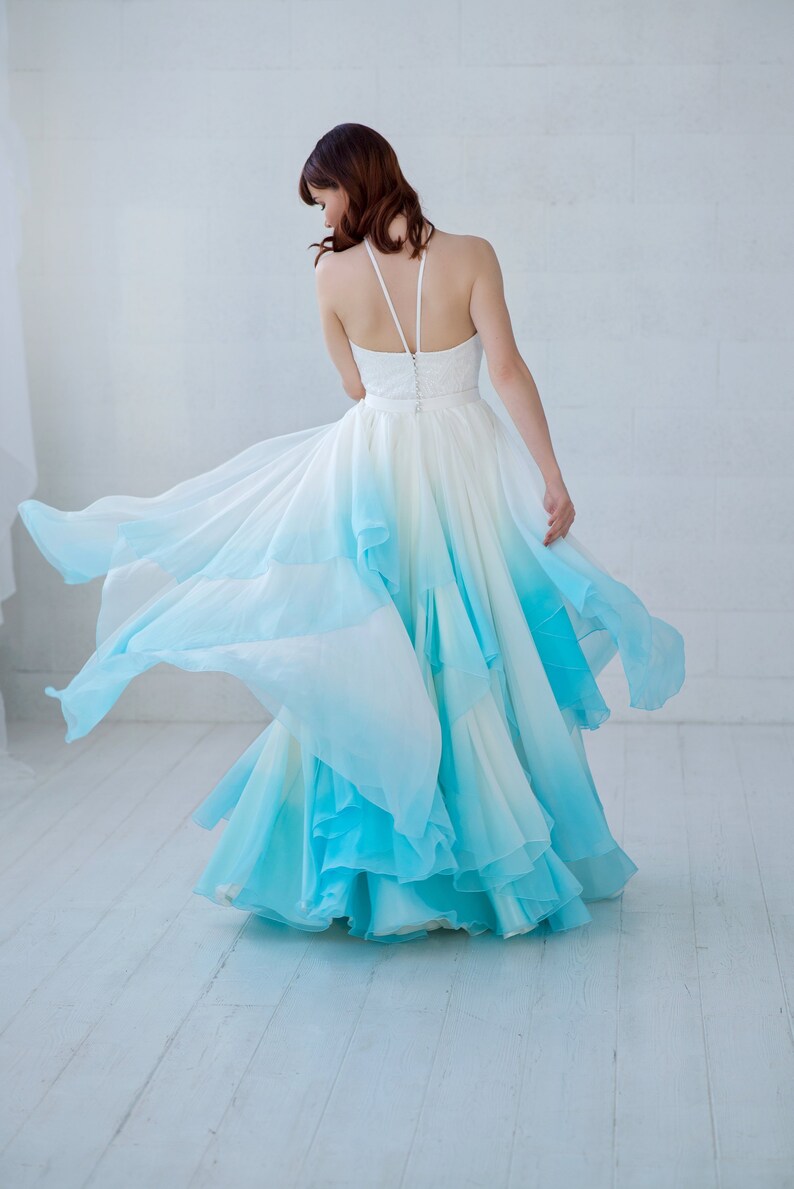 Skye wedding dress / ombre wedding dress / bridal