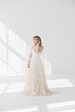 Weddings Category Winner: Etsy Design Awards 2020 - Estelle - celestial wedding dress / bridal gown with silver and gold sequin stars 