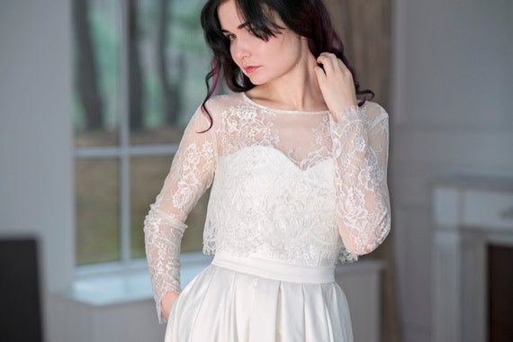 Lace shop topper jacket