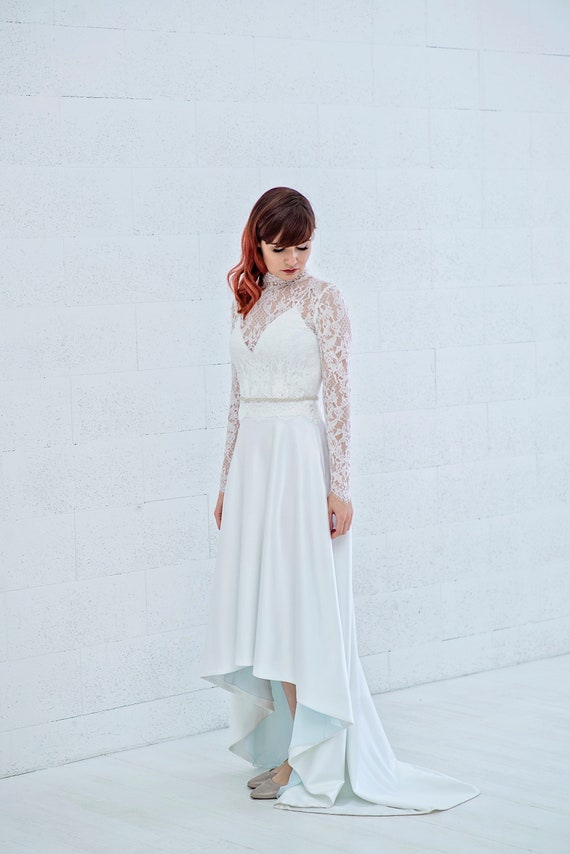 long sleeve jacket for wedding dress