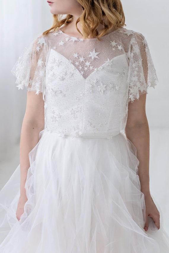 Buy Celeste Bridal Cover up With Stars Celestial Bridal
