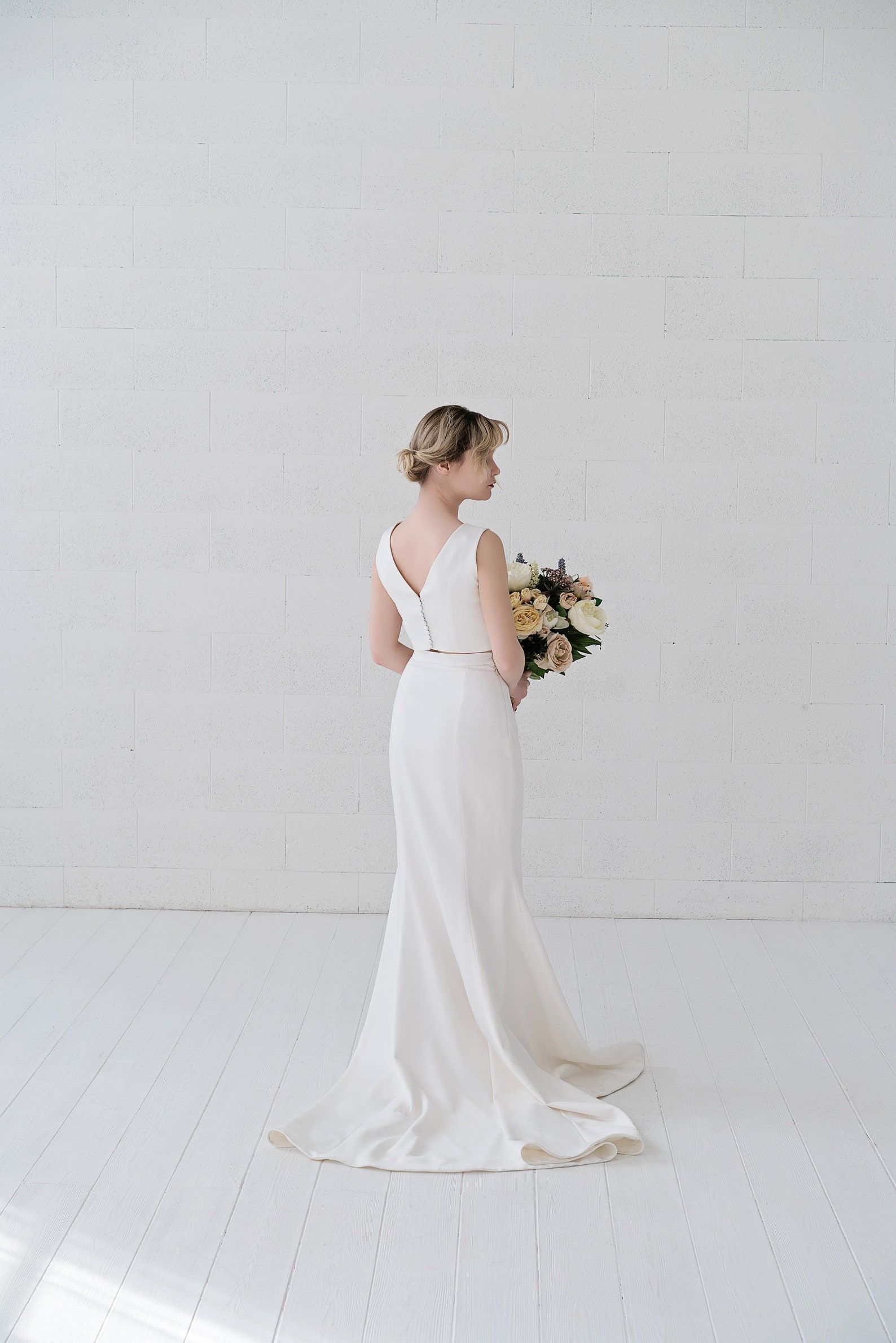 Julianne Mermaid Wedding Dress / Classic Bridal Separates / - Etsy