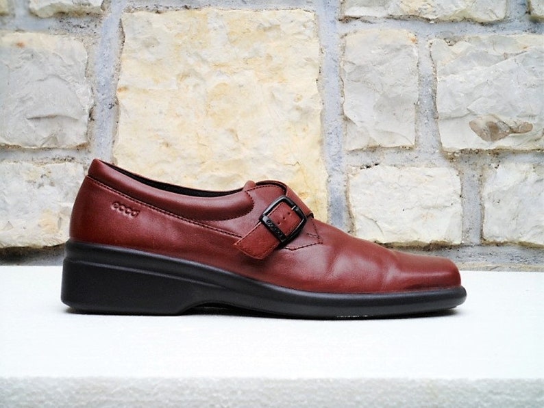 ecco monk strap